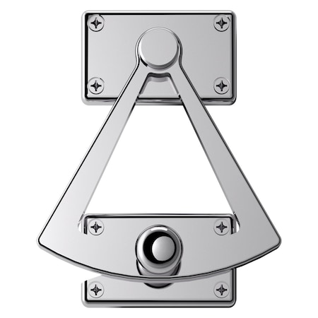 Baldwin Estate Bright Chrome Dutch Door Bolts 0340.260